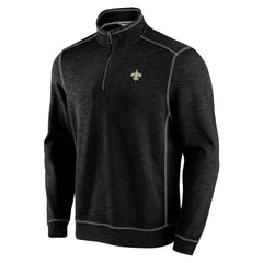 NFL New Orleans Saints Big & Tall Tobago Bay Half-Zip Sweatshirt