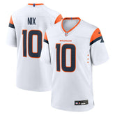 NFL Denver Broncos Bo Nix Game Jersey