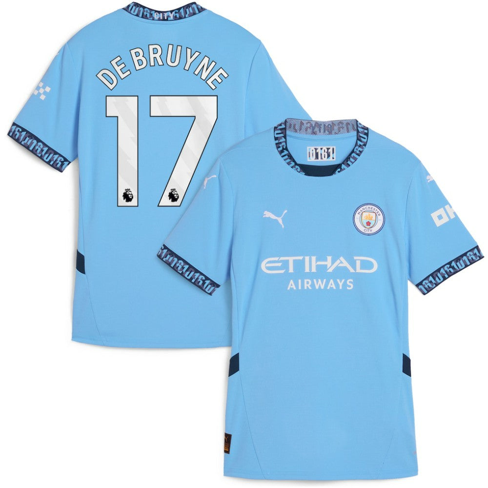 Kevin De Bruyne Manchester City Women's 2024/25 Home Replica Player Jersey / Soccer Outlet