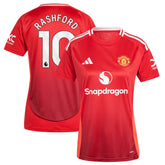 Marcus Rashford Manchester United Women's 2024/25 Home Replica Player Jersey / Soccer New