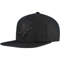 Pittsburgh Penguins Mitchell & Ness Soul Strike Pearl Tonal Snapback Hat