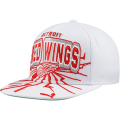 Detroit Red Wings Mitchell & Ness Youth After Shock Snapback Hat
