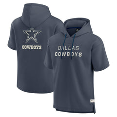 NFL Dallas Cowboys Elements Future Ground Lettering Short Sleeve Pullover Hoodie