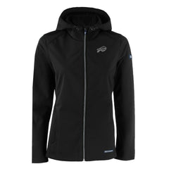 NFL Buffalo Bills Cutter & Buck Women's Evoke Eco Softshell Recycled Full-Zip Hoodie Jacket