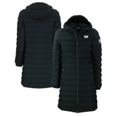 NFL Washington Commanders Cutter & Buck Women's Mission Ridge Repreve Eco Insulated Full-Zip Hoodie Long Puffer Jacket