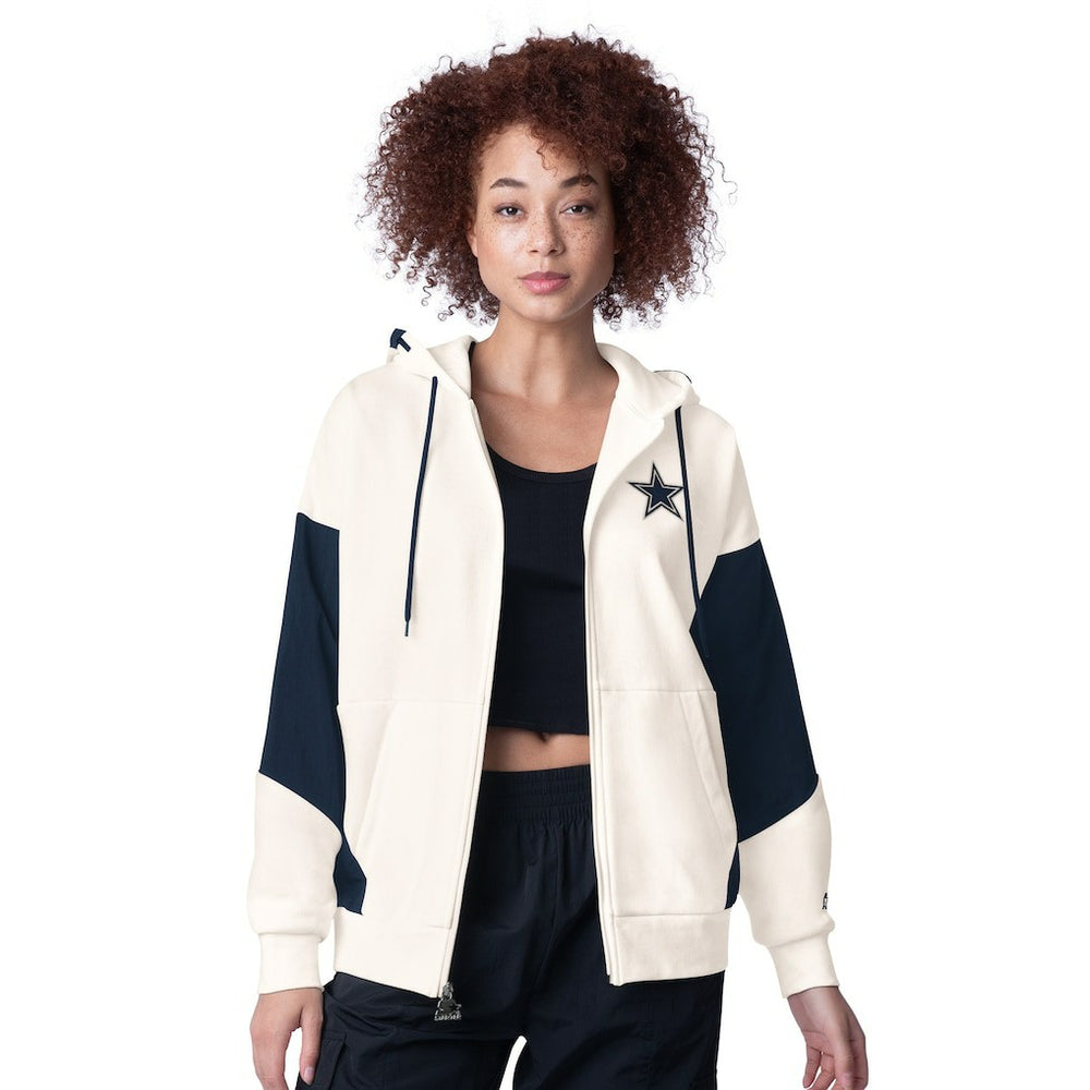 NFL Dallas Cowboys Starter Women's Scrimmage Full-Zip Hoodie