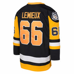 Mario Lemieux Pittsburgh Penguins Mitchell & Ness Preschool 1991/92 Blue Line 2.0 Player Jersey