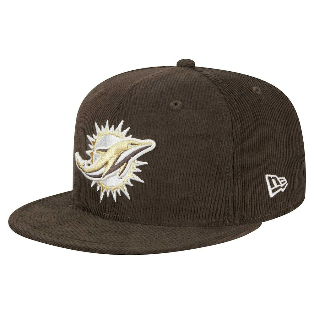 NFL Miami Dolphins Choco Cord 59FIFTY Fitted Hat