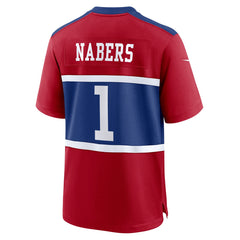 NFL New York Giants Malik Nabers Youth Game Jersey