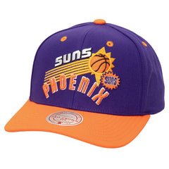 Phoenix Suns All In 2.0 Pro Crown Snapback Hat - Purple | Mitchell & Ness on sale