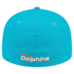 NFL Miami Dolphins Omaha Low Profile 59FIFTY Fitted Hat