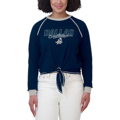 NFL Dallas Cowboys WEAR by Erin Andrews Women's Tie-Front Long Sleeve T-Shirt