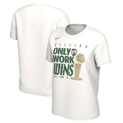 Boston Celtics Women's 2024 NBA Finals Champions Celebration Parade T-Shirt - White | Nike outlet