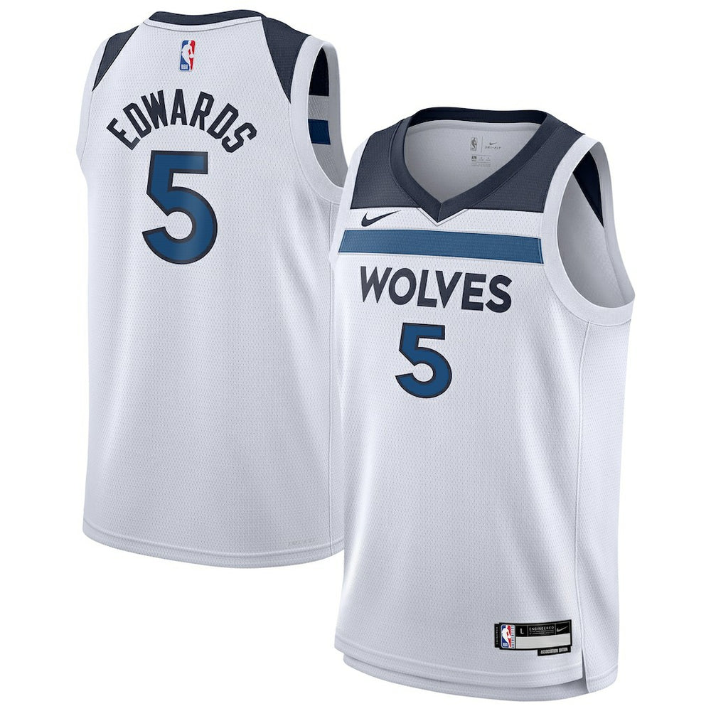 Anthony Edwards Minnesota Timberwolves Youth Swingman Jersey - Association Edition - White | Nike online