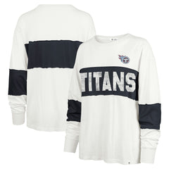 NFL Tennessee Titans '47 Women's Clubhouse Pride Taylor Long Sleeve T-Shirt