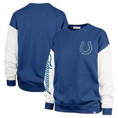 NFL Indianapolis Colts '47 Women's Double Header Rise Andie Pullover Sweatshirt