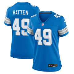 NFL Detroit Lions Hogan Hatten Women's Game Jersey