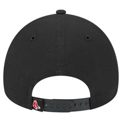 Boston Red Sox 9FORTY A-Frame Adjustable Hat - Black | New Era