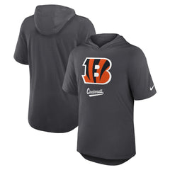 NFL Cincinnati Bengals Tri-Blend Performance Hoodie T-Shirt