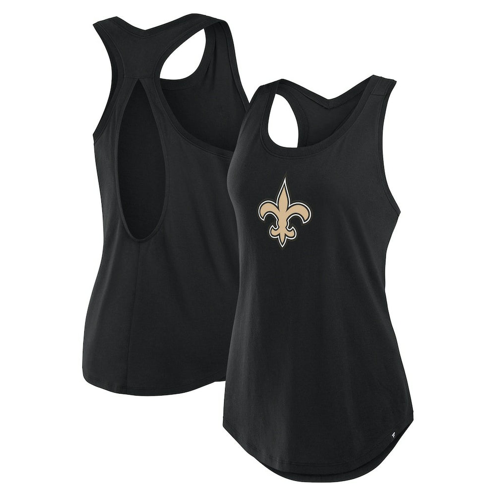 NFL New Orleans Saints Women's Iron Fan Tank Top