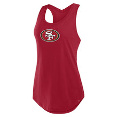 NFL San Francisco 49ers Women's Iron Fan Tank Top