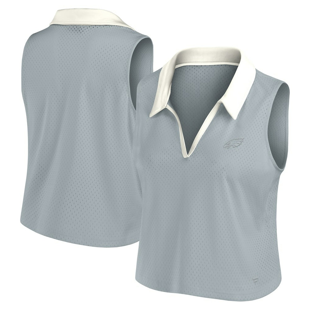 NFL Philadelphia Eagles Women's Studio Wellness V-Neck Tank Top