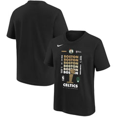 Boston Celtics Youth 2024 NBA Finals Champions Expressive T-Shirt - Black | Nike online