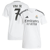Vini Jr. Real Madrid Women's 2024/25 Home Replica Player Jersey / Soccer New