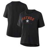 Houston Astros Women's Relaxed Fit Legacy T-Shirt - Black