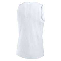 Atlanta Braves Women's Activate Slub Tank Top - White