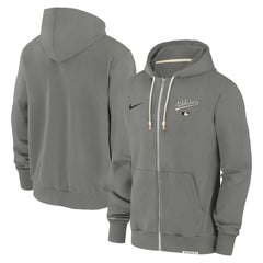 Athletics Authentic Collection Travel Performance Full-Zip Hoodie - Charcoal | Nike