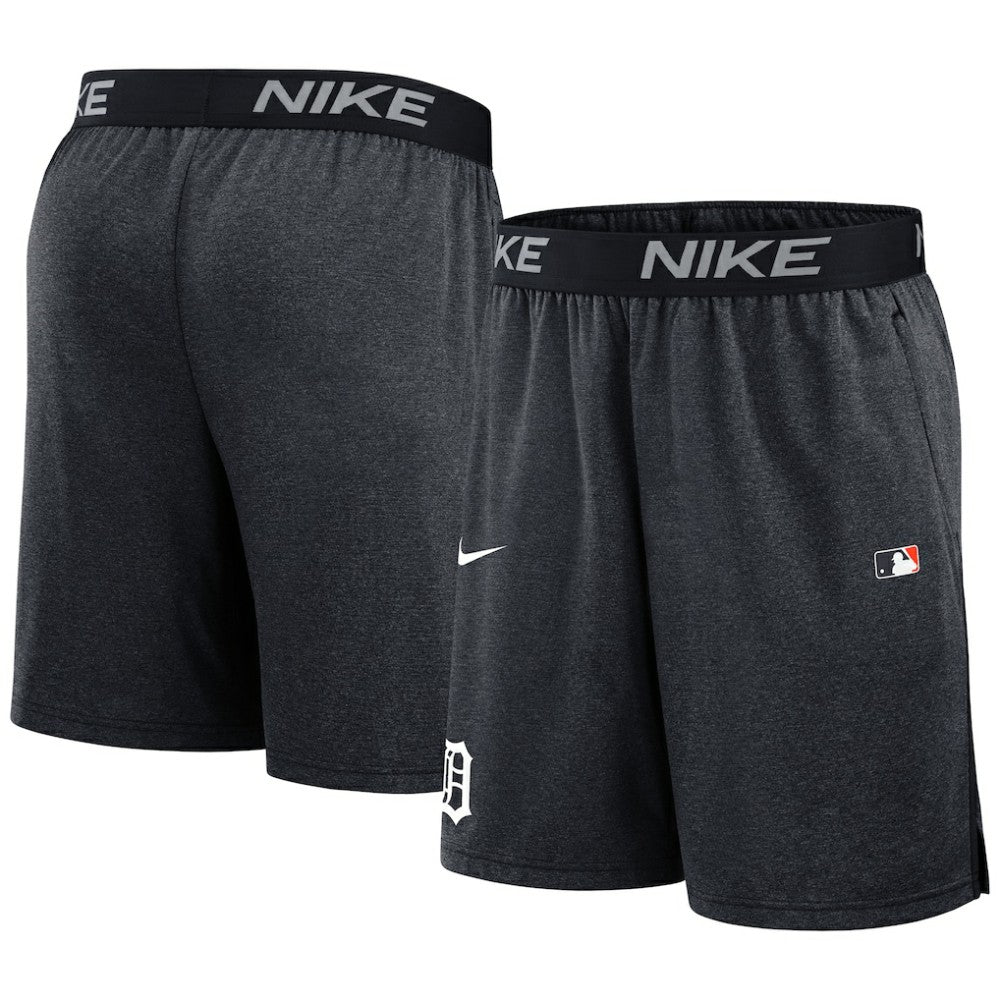 Detroit Tigers Authentic Collection Performance Knit Shorts - Navy | Nike