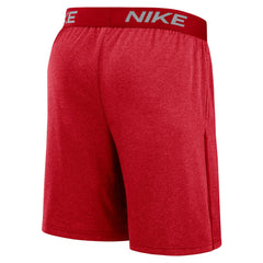 Los Angeles Angels Authentic Collection Performance Knit Shorts - Red | Nike