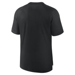 Tampa Bay Rays Authentic Collection Pregame Raglan Dri-FIT T-Shirt - Black | Nike