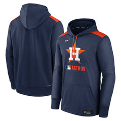 Houston Astros Authentic Collection Performance Pullover Hoodie - Navy | Nike