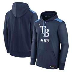 Tampa Bay Rays Authentic Collection Performance Pullover Hoodie - Navy | Nike