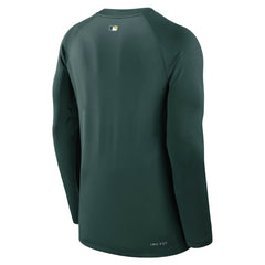 Athletics Authentic Collection Game Time Raglan Dri-FIT Long Sleeve T-Shirt - Green | Nike