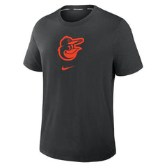 Baltimore Orioles Authentic Collection Early Work Tri-Blend Dri-FIT T-Shirt - Black | Nike