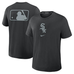 Chicago White Sox Authentic Collection Early Work Tri-Blend Dri-FIT T-Shirt - Black | Nike