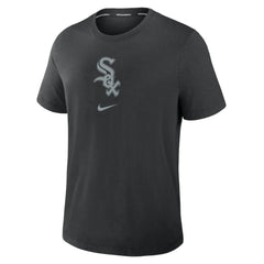 Chicago White Sox Authentic Collection Early Work Tri-Blend Dri-FIT T-Shirt - Black | Nike