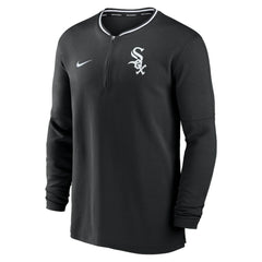 Chicago White Sox Authentic Collection Performance Half-Zip Top - Black | Nike