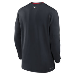Minnesota Twins Authentic Collection Performance Half-Zip Top - Navy | Nike