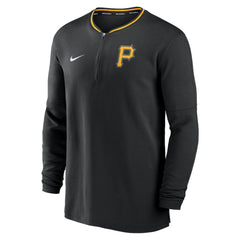 Pittsburgh Pirates Authentic Collection Performance Half-Zip Top - Black | Nike