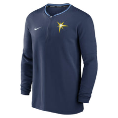 Tampa Bay Rays Authentic Collection Performance Half-Zip Top - Navy | Nike