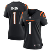 NFL Cincinnati Bengals Number 1 Bride Women's Game Jersey