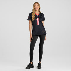 NFL Houston Texans Number 1 Bride Women's Game Jersey