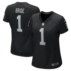 NFL Las Vegas Raiders Number 1 Bride Women's Game Jersey