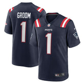 NFL New England Patriots Number 1 Groom Game Jersey