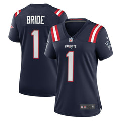 NFL New England Patriots Number 1 Bride Women's Game Jersey