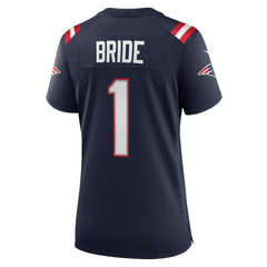 NFL New England Patriots Number 1 Bride Women's Game Jersey